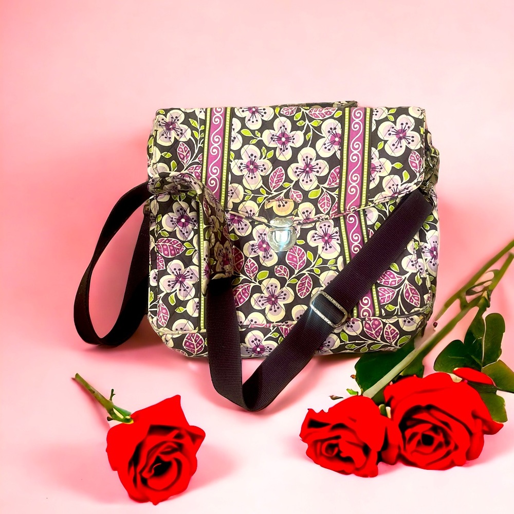 vera bradley purple floral bag 💜🪻